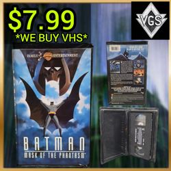 Batman Mask of the Phantasm VHS Warner Family Entertainment 1994