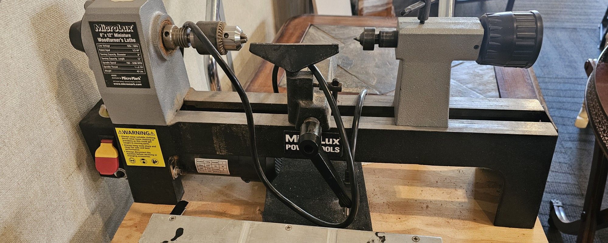 microlux micro lathe