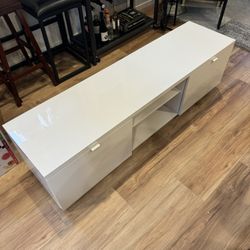 White TV Stand