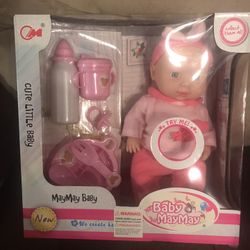 Soft Baby Doll With Sound And Accessories