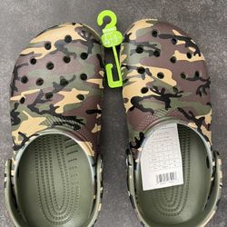 Big Kids Camouflage Crocs