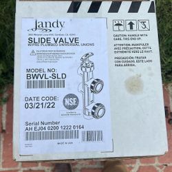 Pool Jandy Slide Valve