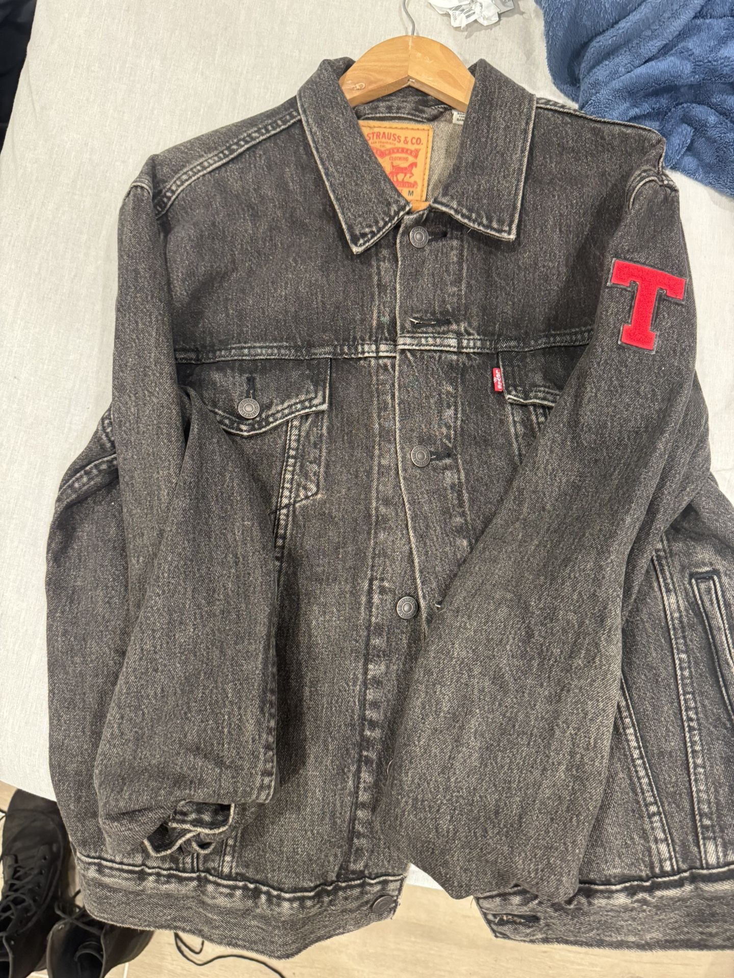 Dark Grey Denim Levi’s Jacket Teenagers MCR