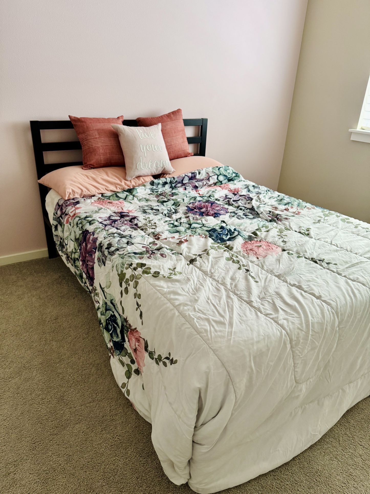 Full Bed Frame And Mattress Included
