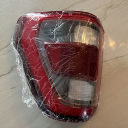 21-23 F150 Driver Taillight Black w/ Blind Spot