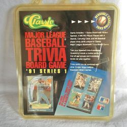 Vintage Classic Major League Baseball Trivia Board Game 1991 Series 1 New In Package