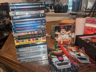 Transformers, Voltron, Aqua Teen Hunger Force, Robot Chicken DVD Collection