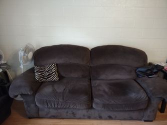 Couch And Loveseat Brown
