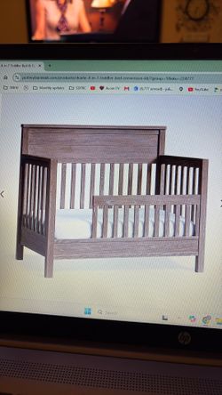 Pottery Barn toddler bed
