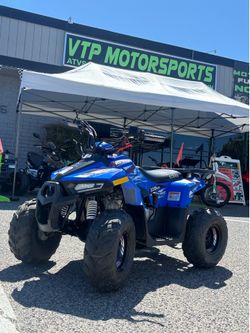 2024 Rival 110cc Mudhawk 6 Blue