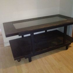  COFFEE TABLE AND SIDE TABLE. BREMERTON 