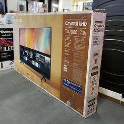 70” Samsung Crystal TU7000 4K Smart TV