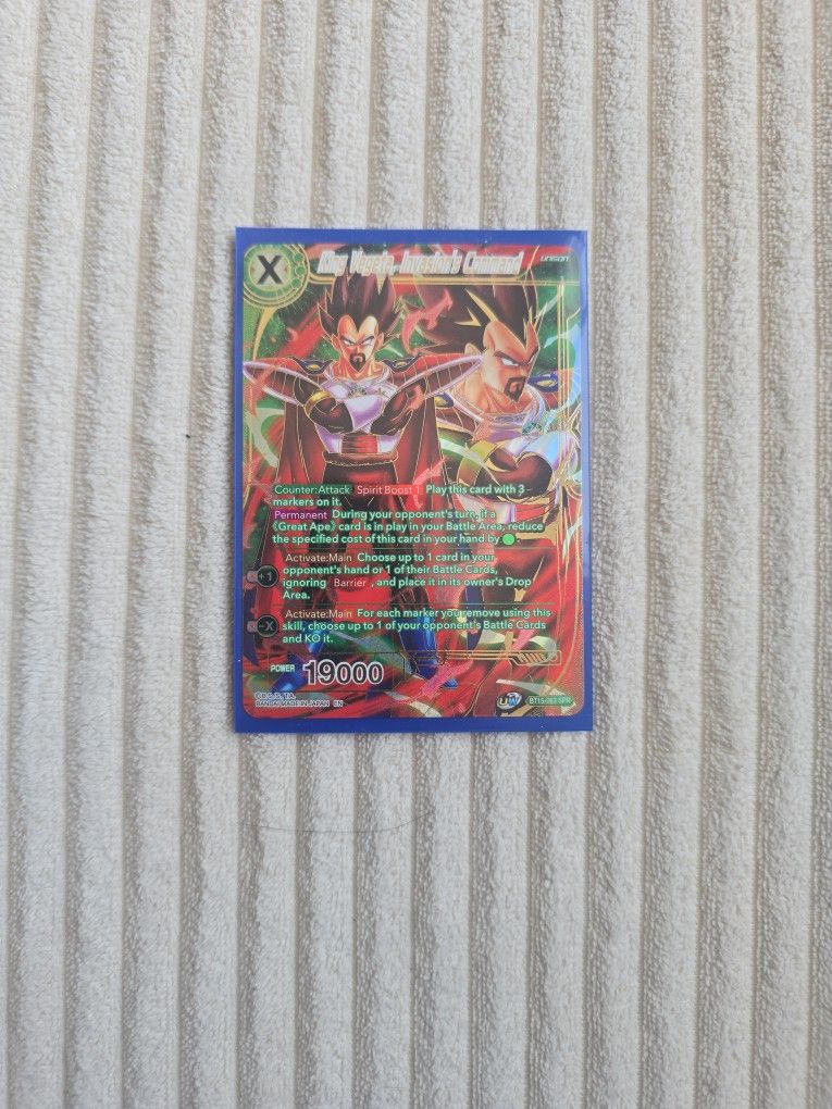 King Vegeta, Invasion Command