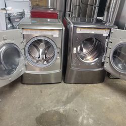 LG Washer & Electric Dryer ( Semi New)