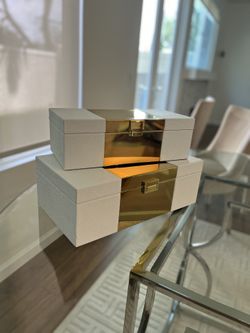 Medium And Larger ZGallerie Decorative Boxes