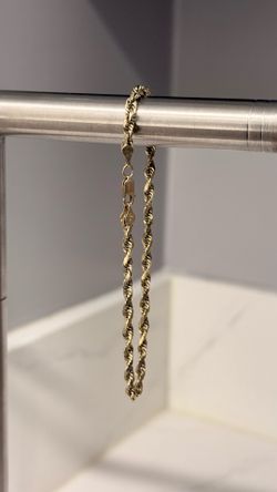 14k Rope Bracelet