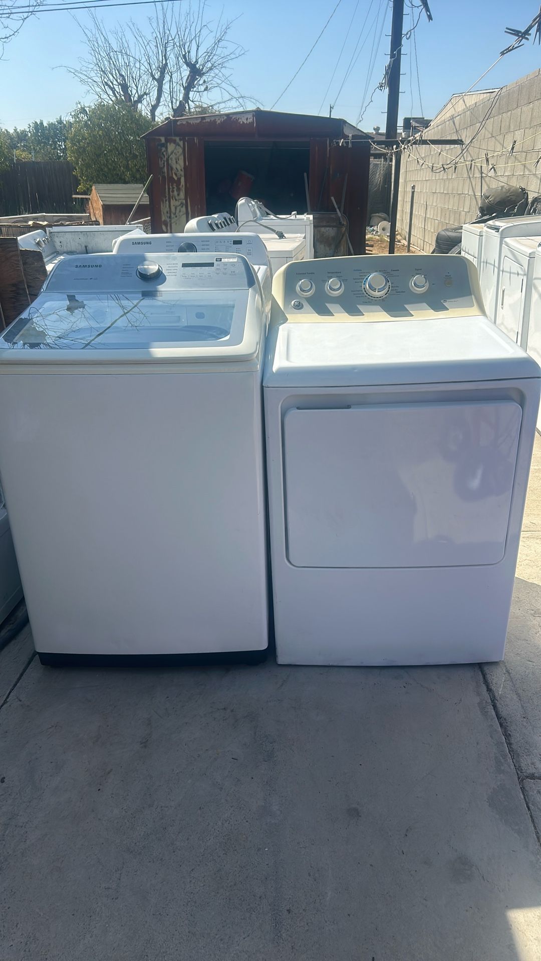Samsung Washer And G E Gas Dryer I