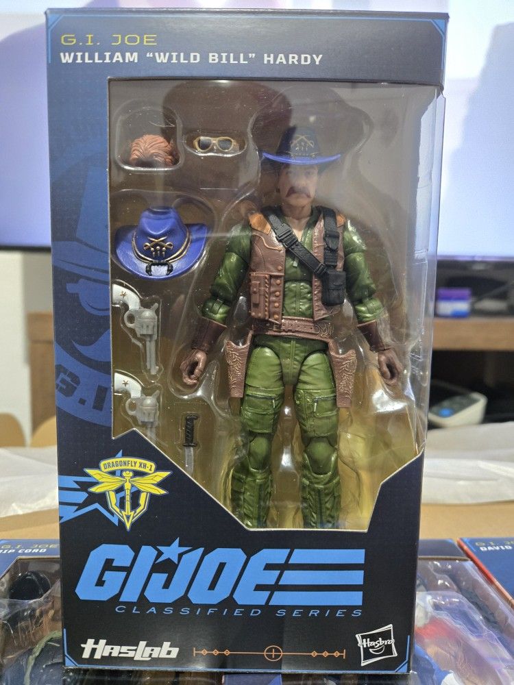 Gi Joe Classified Series Haslab Dragonfly William Wild Bill Hardy