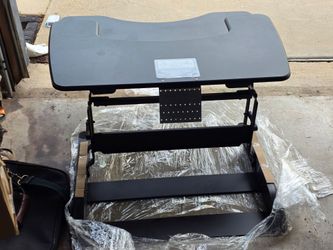 Desk add on for standing up