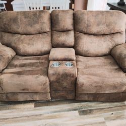 Old Cannery Reclining Loveseat
