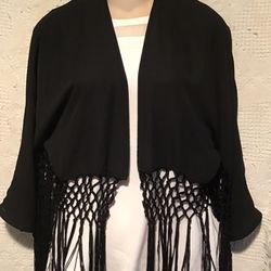 Black Shawl/ Wrap, Excellent Used Condition 