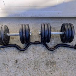 (YES STILL AVAILABLE) Weights, Bars and Collars 