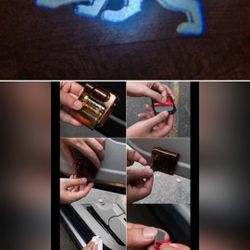 2 Wireless Universal Jaguar Car Door Projector Welcome Puddle Lights Uses AAA Batteries. SHIPPING AVAILABLE