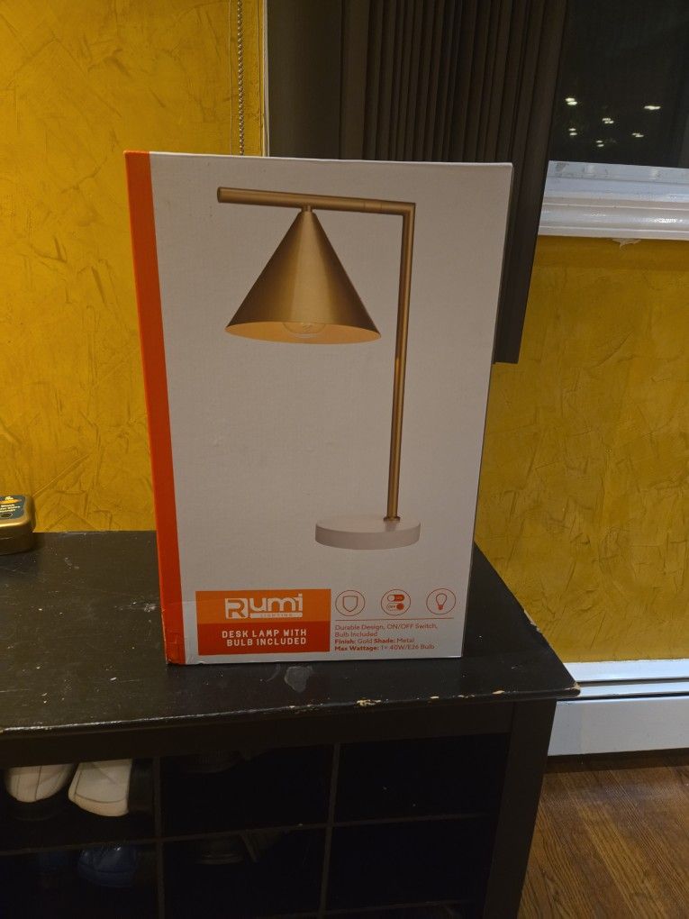 Rumi Lighting Incandescent Desk Lamp