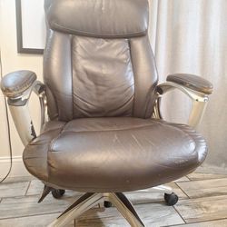 La-Z-Boy Executive Office Chair BLACK LEATHER