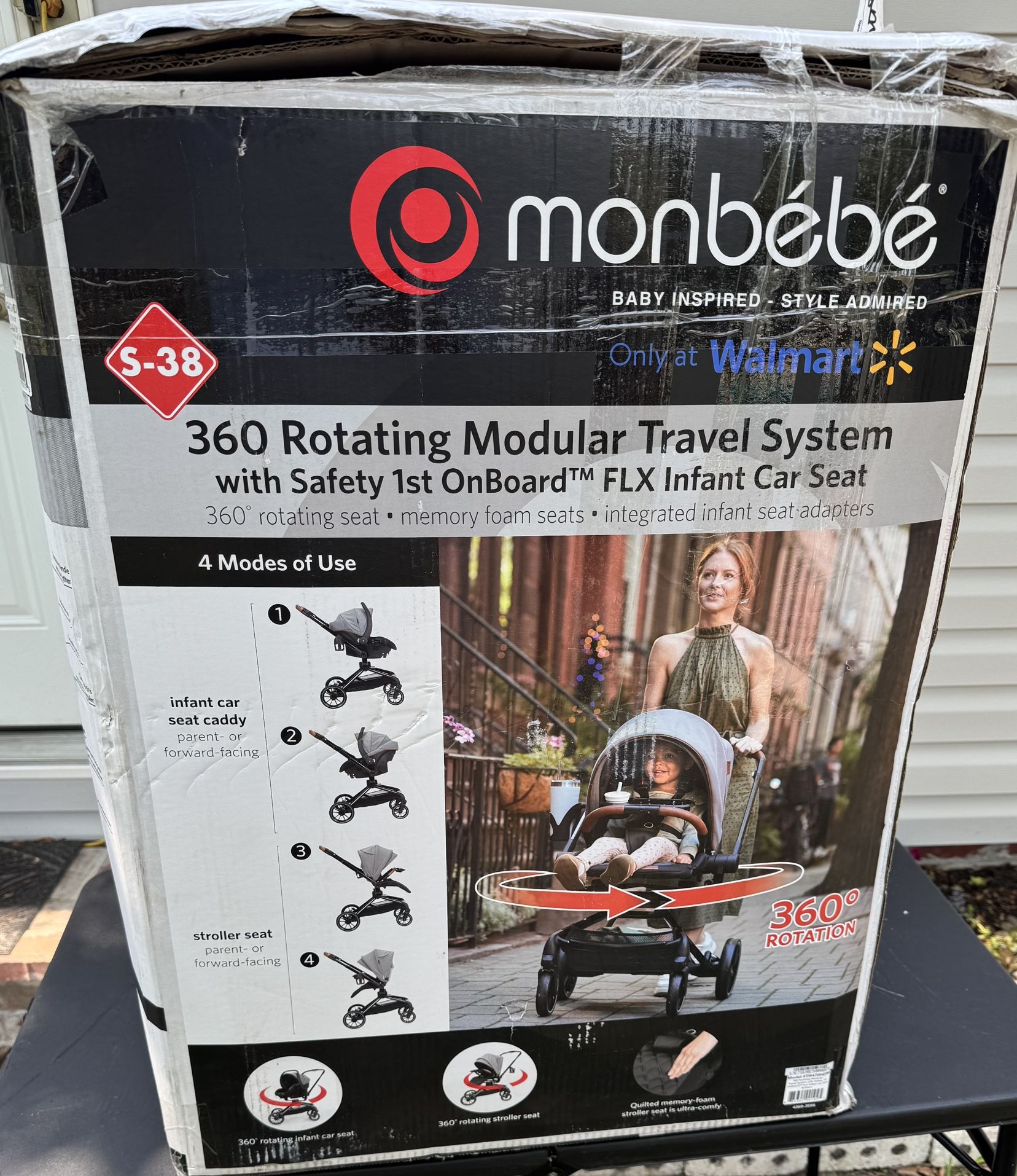Monbébé 360 Modular Travel System Stroller/Car Seat