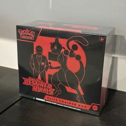Pokemon Destined Rivals "ETB" Elite Trainer Box Sealed
