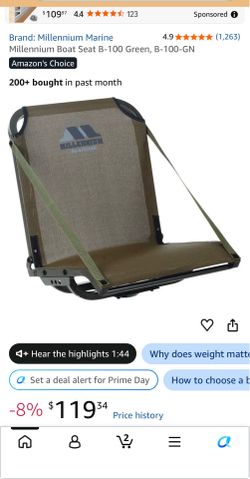 Millennium Marine Boat Seat