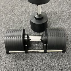 LYNX FITNESS ( BRAND NEW IN BOX ) Pair Of 80lb Adjustable Dumbbells