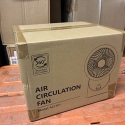 360’ air circulation fan brand new