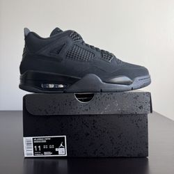 Air Jordan 4 Retro Black Cat Size 11