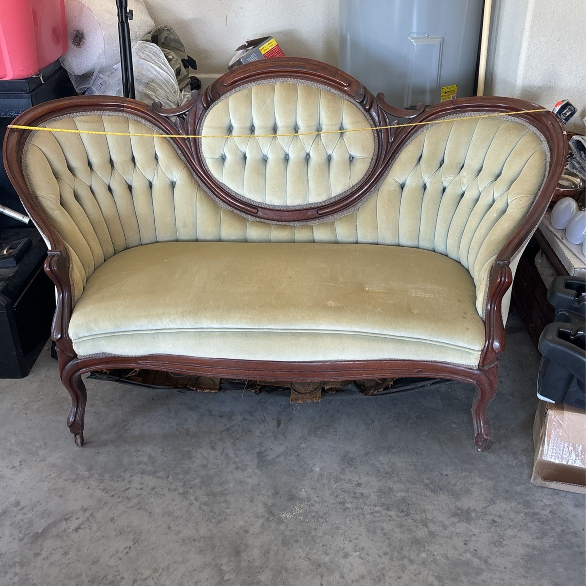 Antique Victorian Loveseat