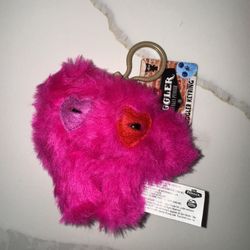 Cardiac Creeper - Pink Heart Fuggler - 3in Keychain/ Bag Charm 