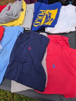 Boys Polo shirts -shorts 12-14s