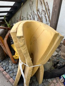 Free thick foam - enough for four cushions