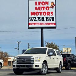 2017 FORD F150 PLATINUM