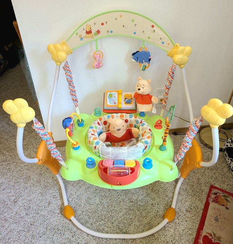 Bouncy Activity Jumper Disney Winnie the Pooh for Sale in