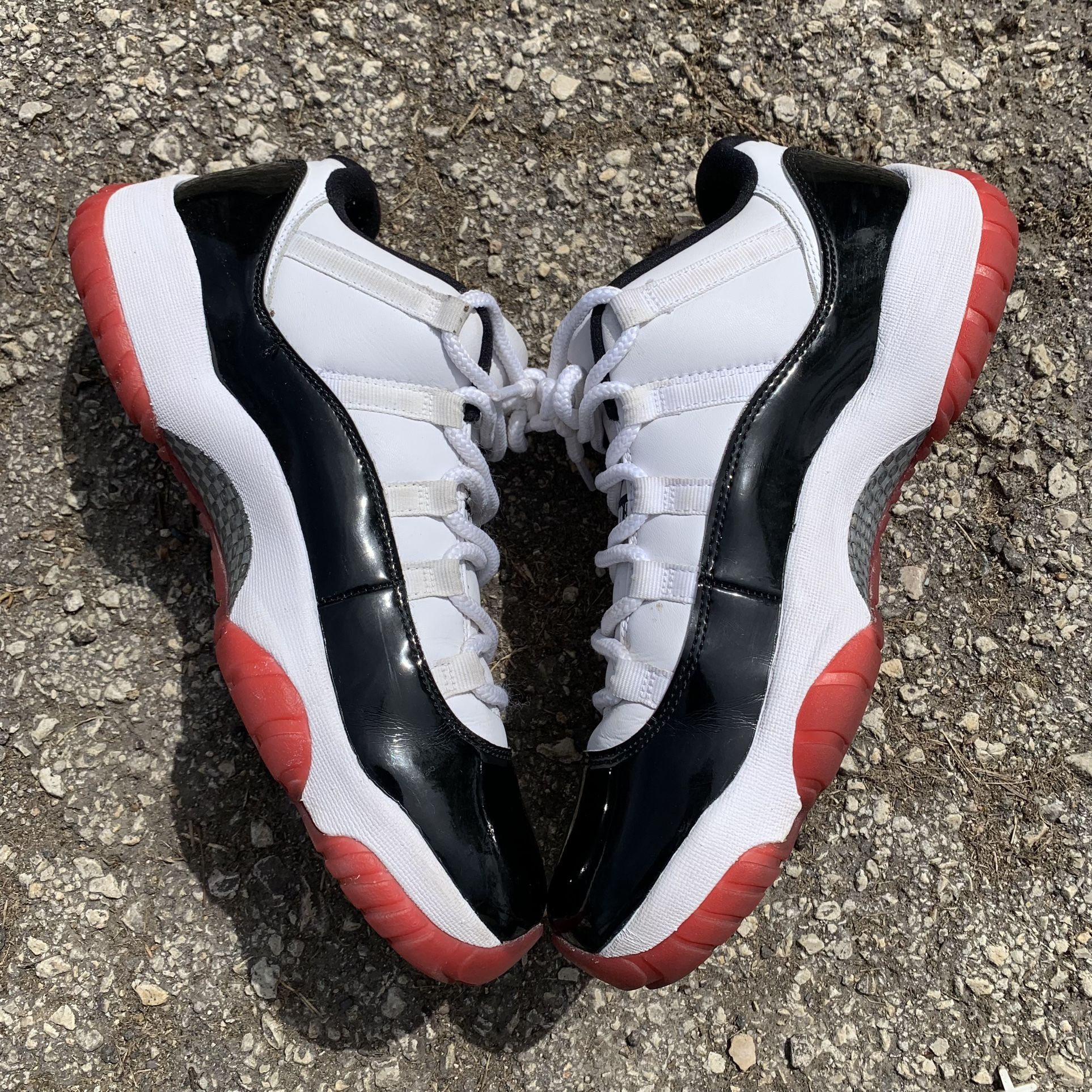 jordan 11 bred concord low