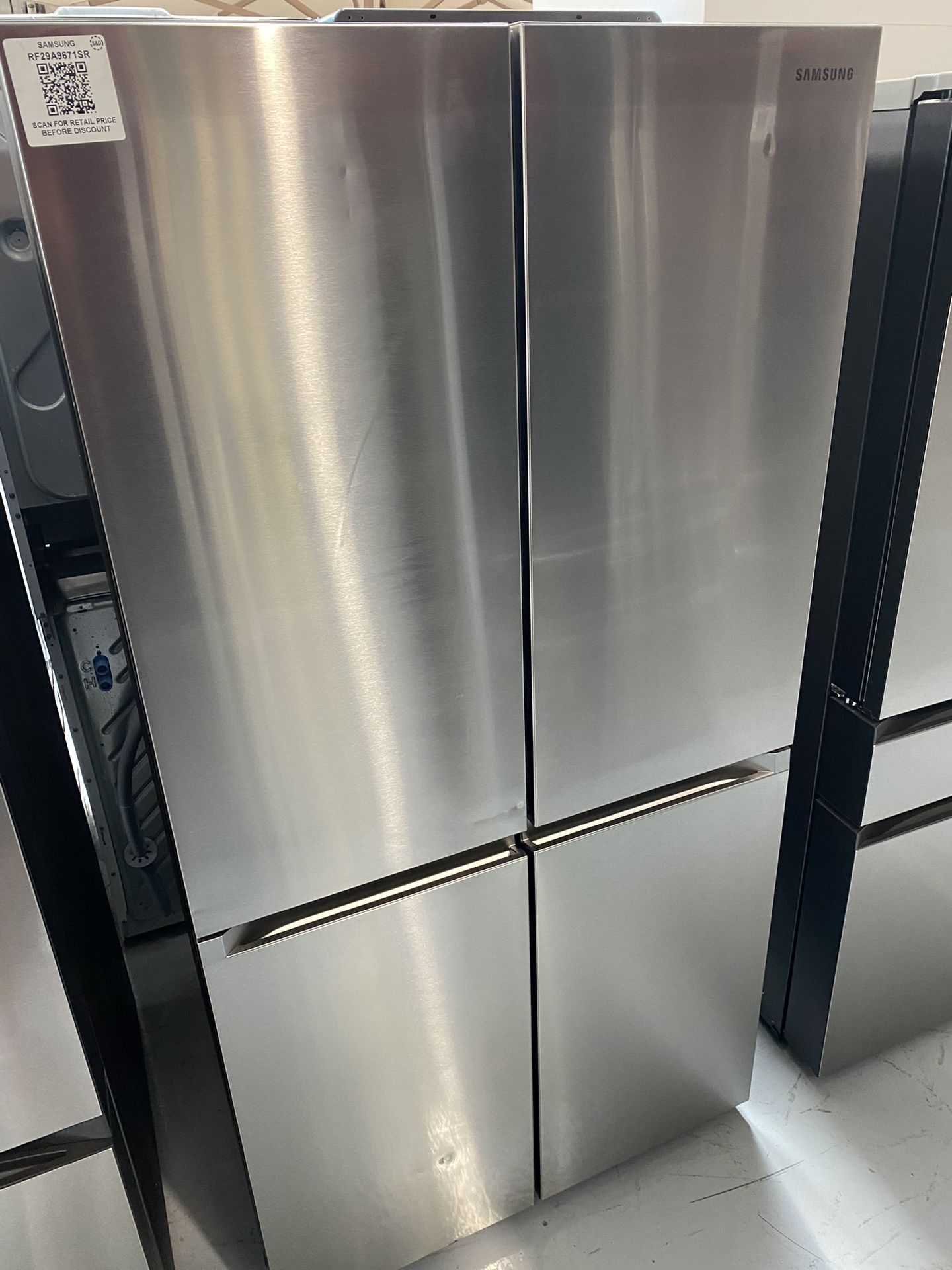 Stainless Steel 29 Cu. Ft. Smart 4-Door Flex Refrigerator 