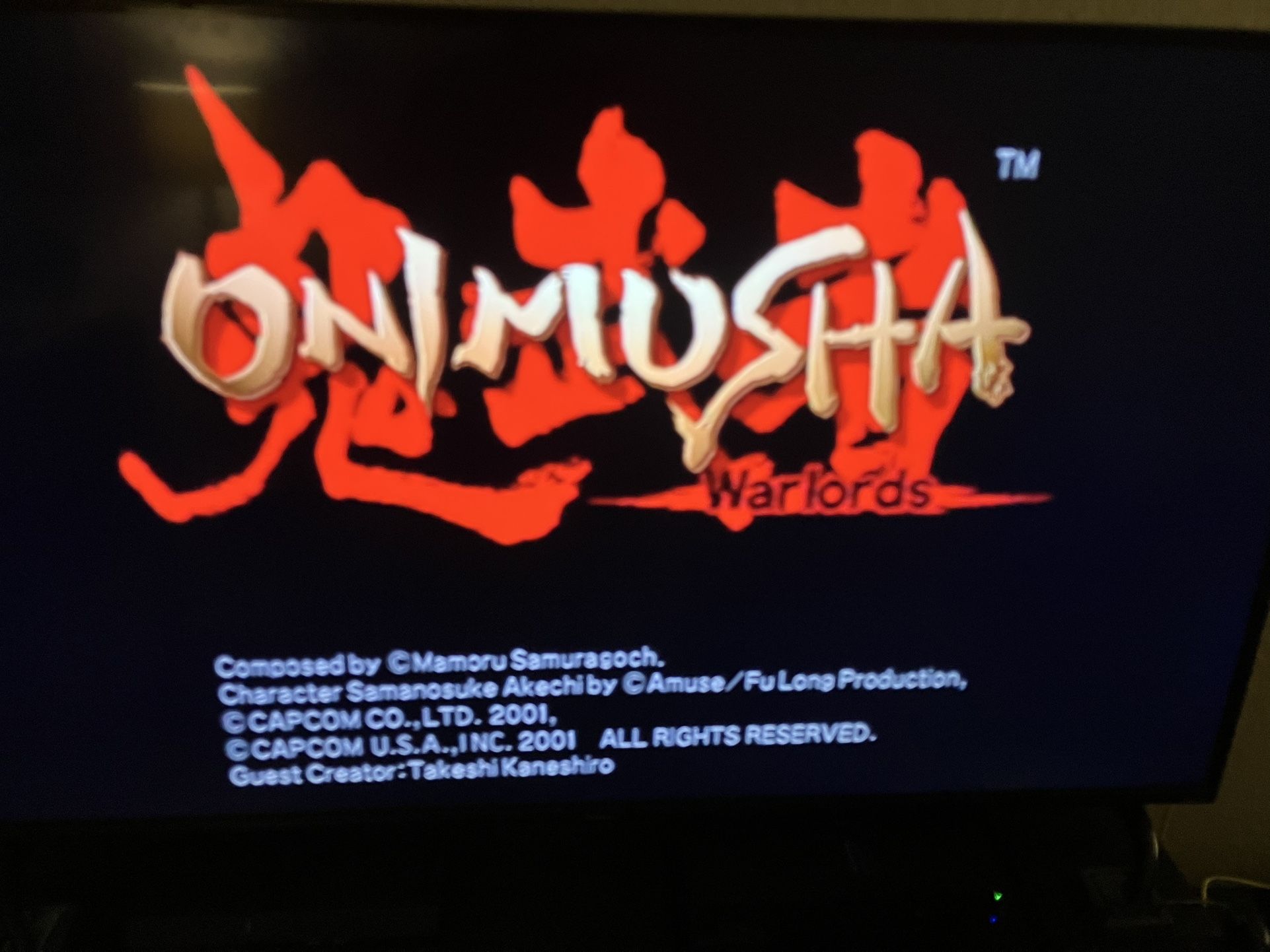 Onimusha For pS2 