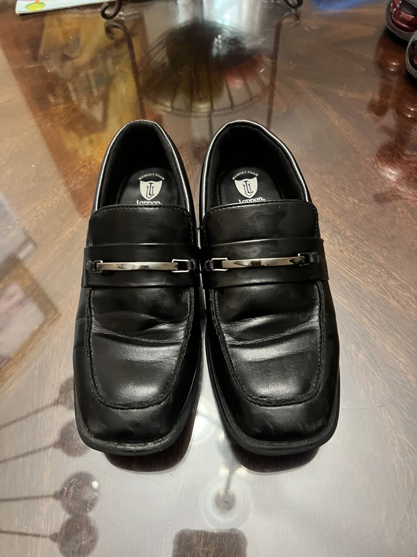 Dress Shoes For Boys Size 3y/zapatos De Vestir Para Nino Talla 3y