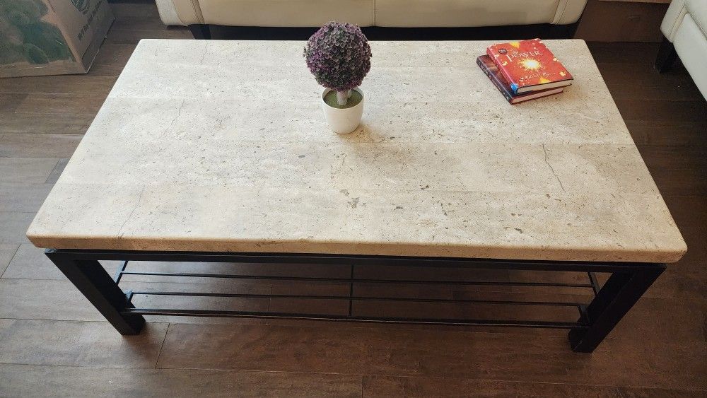 Real Marble Coffee Table