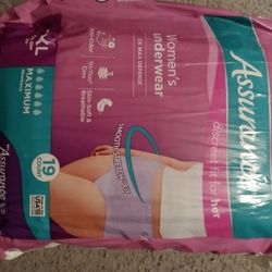 Assurance Women's Underwear/Adult Diapers 2xl