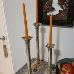 Set Of 3 Candle Holder