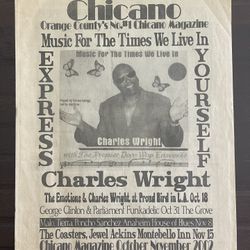 CHICANO MAGAZINE! RARE ISSUE FROM 2002! 16 Pages Long. From Orange, Ca. Slightly Yellowed With Age. No Rips, No Water Damage. Very Good Condition
