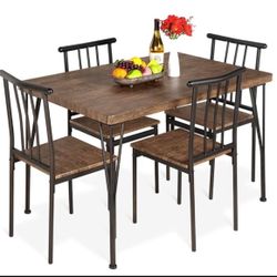 dining table and 4 chairs